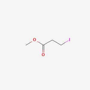 Methyl 3-iodopropanoate chemical structure (CAS 5029-66-3)