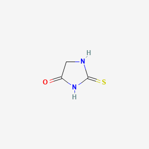 2-Thioxoimidazolidin-4-one chemical structure (CAS 503-87-7)