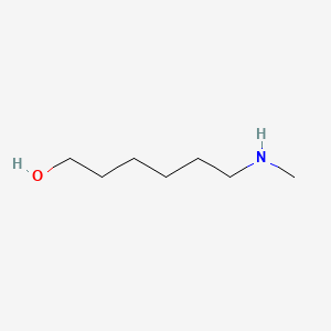 6-(Methylamino)hexan-1-ol chemical structure (CAS 50347-17-6)