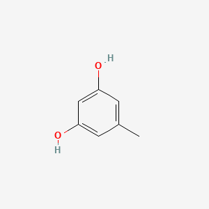 5-Methylbenzene-1,3-diol chemical structure (CAS 504-15-4)