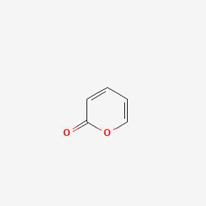 alpha-Pyrone chemical structure (CAS 504-31-4)