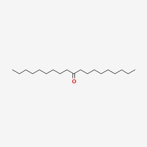 10-Nonadecanone chemical structure (CAS 504-57-4)