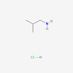 2-Methylpropan-1-amine hydrochloride chemical structure (CAS 5041-09-8)