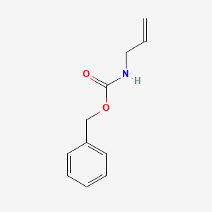 Benzyl allylcarbamate chemical structure (CAS 5041-33-8)
