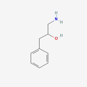 1-Amino-3-phenylpropan-2-ol chemical structure (CAS 50411-26-2)