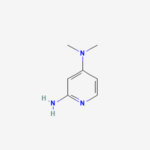 N4,N4-Dimethylpyridine-2,4-diamine chemical structure (CAS 50426-31-8)