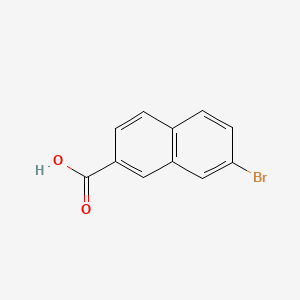 7-Bromo-2-naphthoic acid chemical structure (CAS 5043-14-1)