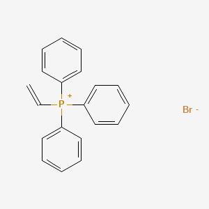 Triphenyl(vinyl)phosphonium bromide chemical structure (CAS 5044-52-0)