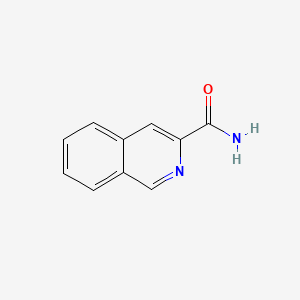 Isoquinoline-3-carboxamide chemical structure (CAS 50458-77-0)