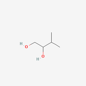 3-Methylbutane-1,2-diol chemical structure (CAS 50468-22-9)
