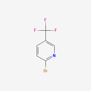 2-Bromo-5-(trifluoromethyl)pyridine chemical structure (CAS 50488-42-1)