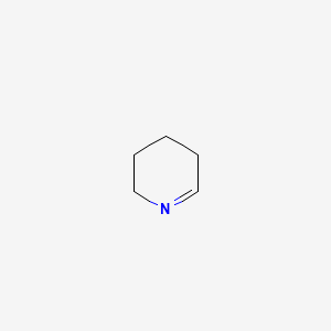 2,3,4,5-Tetrahydropyridine chemical structure (CAS 505-18-0)