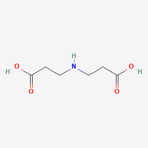 3,3'-Azanediyldipropanoic acid chemical structure (CAS 505-47-5)