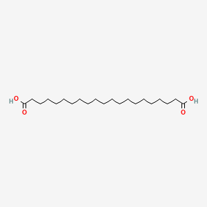 Henicosanedioic acid chemical structure (CAS 505-55-5)
