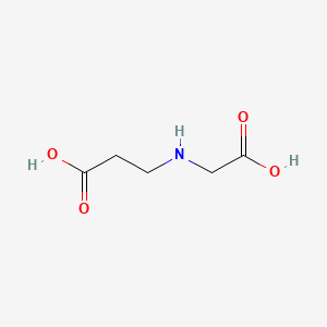 3-((Carboxymethyl)amino)propanoic acid chemical structure (CAS 505-72-6)