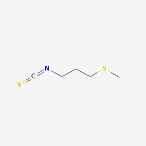 3-(Methylthio)propylisothiocyanate chemical structure (CAS 505-79-3)