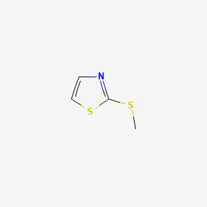 2-(Methylthio)thiazole chemical structure (CAS 5053-24-7)