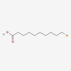 10-Bromodecanoic acid chemical structure (CAS 50530-12-6)