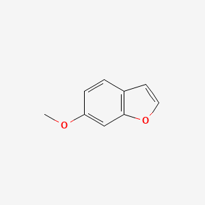 6-Methoxybenzofuran chemical structure (CAS 50551-63-8)