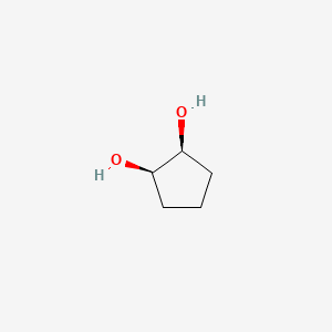 cis-Cyclopentane-1,2-diol chemical structure (CAS 5057-98-7)