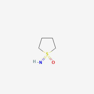 1-Iminotetrahydrothiophene 1-oxide chemical structure (CAS 50578-18-2)