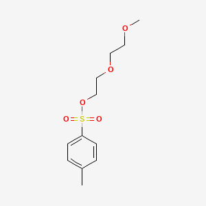 2-(2-Methoxyethoxy)ethyl 4-methylbenzenesulfonate chemical structure (CAS 50586-80-6)
