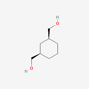 cis-1,3-Bis(hydroxymethyl)cyclohexane chemical structure (CAS 5059-76-7)