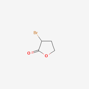 2-Bromo-4-butanolide chemical structure (CAS 5061-21-2)