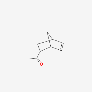 1-(Bicyclo[2.2.1]hept-5-en-2-yl)ethanone chemical structure (CAS 5063-03-6)