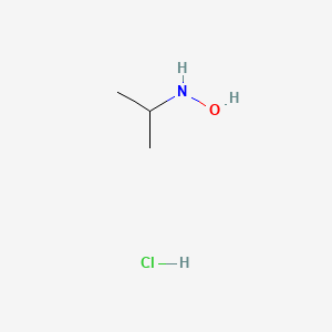 N-Isopropylhydroxylamine hydrochloride chemical structure (CAS 50632-53-6)
