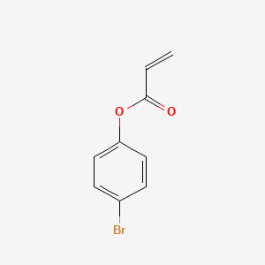4-Bromophenyl acrylate chemical structure (CAS 50663-21-3)