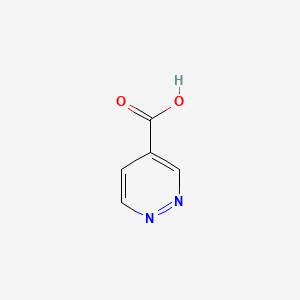 4-Pyridazinecarboxylic Acid chemical structure (CAS 50681-25-9)