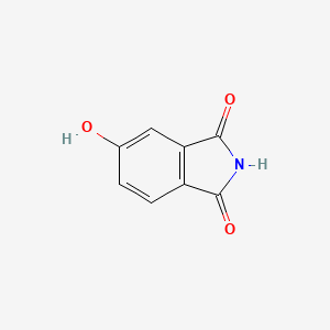 5-Hydroxyisoindoline-1,3-dione chemical structure (CAS 50727-06-5)