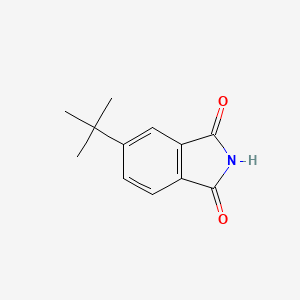 5-(tert-Butyl)isoindoline-1,3-dione chemical structure (CAS 50727-07-6)
