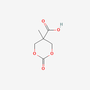 5-Methyl-2-oxo-1,3-dioxane-5-carboxylic acid chemical structure (CAS 507471-78-5)