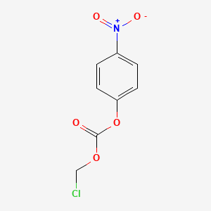 Chloromethyl (4-nitrophenyl) carbonate chemical structure (CAS 50780-50-2)