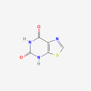 Thiazolo[5,4-d]pyrimidine-5,7(4H,6H)-dione chemical structure (CAS 5082-82-6)