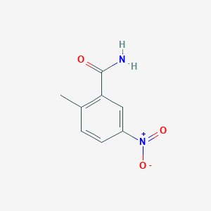 2-Methyl-5-nitrobenzamide chemical structure (CAS 50825-99-5)