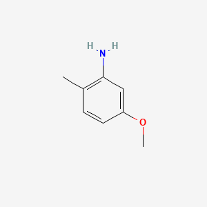 5-Methoxy-2-methylaniline chemical structure (CAS 50868-72-9)