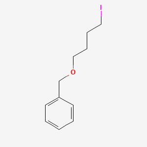 ((4-Iodobutoxy)methyl)benzene chemical structure (CAS 50873-94-4)