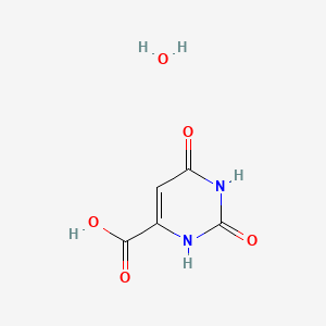 2,6-Dioxo-1,2,3,6-tetrahydropyrimidine-4-carboxylic acid hydrate chemical structure (CAS 50887-69-9)