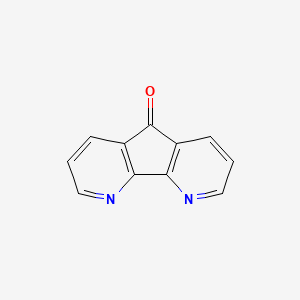 5H-Cyclopenta[1,2-b:5,4-b']dipyridin-5-one chemical structure (CAS 50890-67-0)