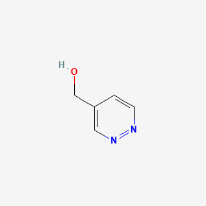 Pyridazin-4-ylmethanol chemical structure (CAS 50901-43-4)