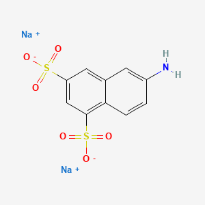 Sodium 6-aminonaphthalene-1,3-disulfonate chemical structure (CAS 50976-35-7)