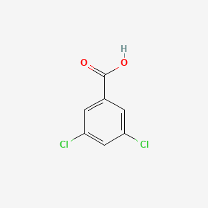 3,5-Dichlorobenzoic acid chemical structure (CAS 51-36-5)