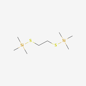 1,2-Ethanedithiobis(trimethylsilane) chemical structure (CAS 51048-29-4)