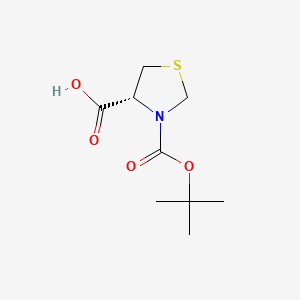 Boc-Thz-OH chemical structure (CAS 51077-16-8)