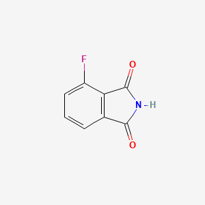 4-Fluoroisoindoline-1,3-dione chemical structure (CAS 51108-29-3)