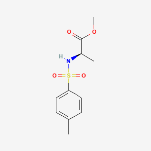 (R)-Methyl 2-(4-methylphenylsulfonamido)propanoate chemical structure (CAS 511286-68-3)