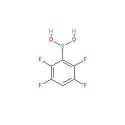 (2,3,5,6-Tetrafluorophenyl)boronic acid chemical structure (CAS 511295-01-5)